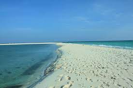 Sandbar beach